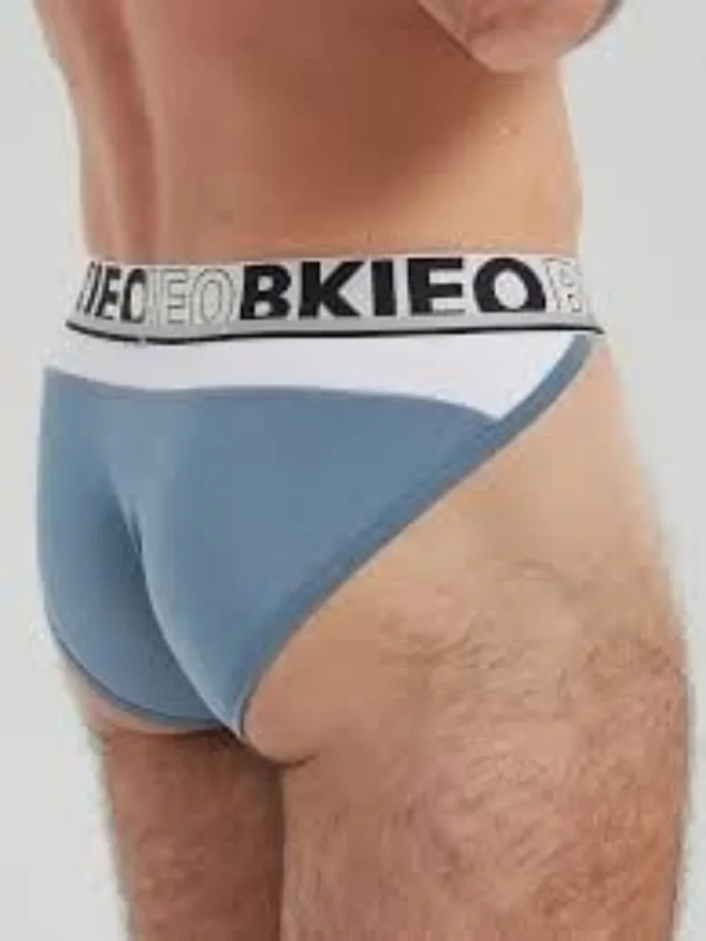 Bekieo Menswear Brief Nearly Nude Pale Large Modal Soft underwear 34-38 Minimal